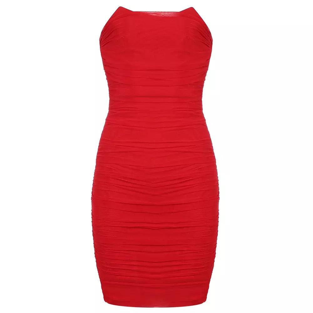 Red Obsessed Mini Dress