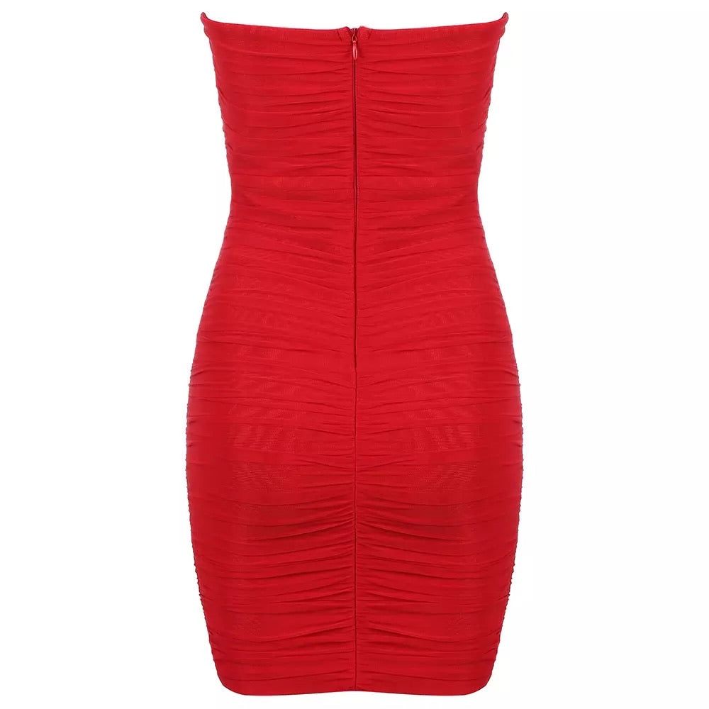 Red Obsessed Mini Dress